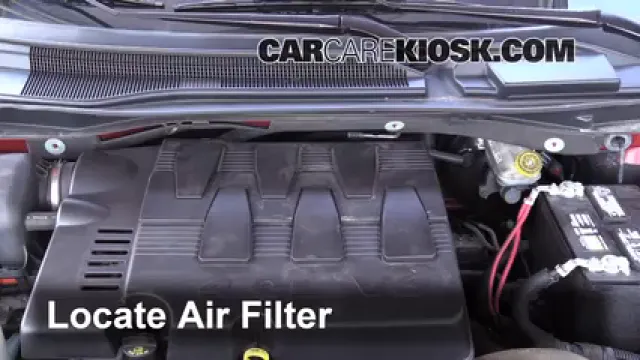 2009 Volkswagen Routan SEL 4.0L V6 Filtro de aire (motor) Cambio